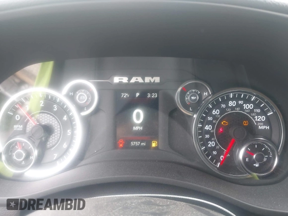 2024 Ram 2500 Tradesman with VIN 3C6UR5HJ8RG288173, listed as a IAAI auction lot 42290610 with 5,757 mi miles and . Bid and sale history available at DreamBid. Image 7.