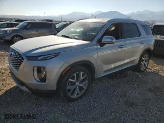 2022 Hyundai Palisade SEL with VIN KM8R4DHE4NU482423, listed as a Copart auction lot 42106905 with 42,680 mi miles and Salvage Title. Bid and sale history available at carsss.com. Image 1.