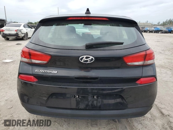 2018 Hyundai Elantra GT with VIN KMHH35LE6JU016384, listed as a Copart auction lot 71942554 with 98,488 mi miles and Non Repairable. Bid and sale history available at carsss.com. Image 6.