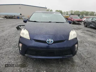 2013 Toyota Prius One with VIN JTDKN3DU1D0341471, listed as a Copart auction lot 52001815 with 207,181 mi miles and Salvage Title. Bid and sale history available at carsss.com. Image 5.