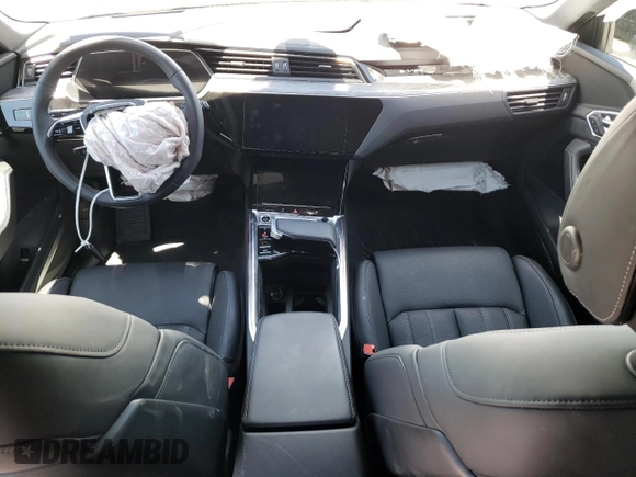 2023 Audi e-tron Chronos with VIN WA1VABGE3PB007985, listed as a Copart auction lot 63577913 with 7,366 mi miles and . Bid and sale history available at DreamBid. Image 8.