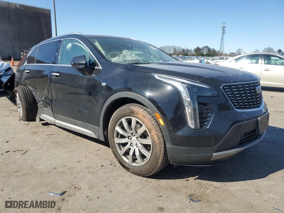 2019 Cadillac XT4 AWD Premium Luxury with VIN 1GYFZDR46KF146023, listed as a Copart auction lot 48883825 with 53,198 mi miles and Salvage Title. Bid and sale history available at carsss.com. Image 4.
