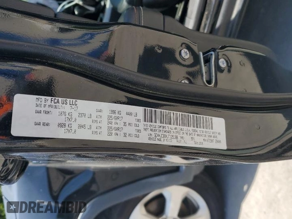 2018 Jeep Compass Altitude с VIN 3C4NJCBBXJT125188, выставлен на аукционе Copart как лот 54886095 с пробегом 99 868 миль миль и Списание • Salvage title. История ставок и продаж доступна на DreamBid. Изображение 13.