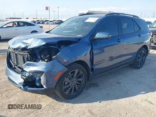 2024 Chevrolet Equinox RS with VIN 3GNAXWEG4RL166568, listed as a IAAI auction lot 42218169 with 14,019 mi miles and . Bid and sale history available at DreamBid. Image 17.