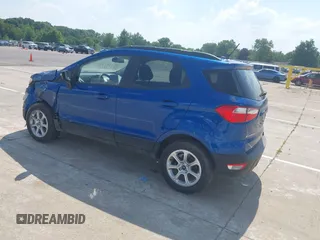 2021 Ford EcoSport SE with VIN MAJ3S2GE2MC450148, listed as a IAAI auction lot 39713048 with 30,115 mi miles and . Bid and sale history available at carsss.com. Image 3.