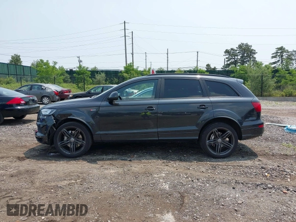 2014 Audi Q7 S line Prestige z VIN WA1DGAFE5ED006957, wystawiony jako IAAI lot #42488440 z przebiegiem 123 814 mil mil oraz . Historia ofert i sprzedaży dostępna na DreamBid. Obrazek 14.