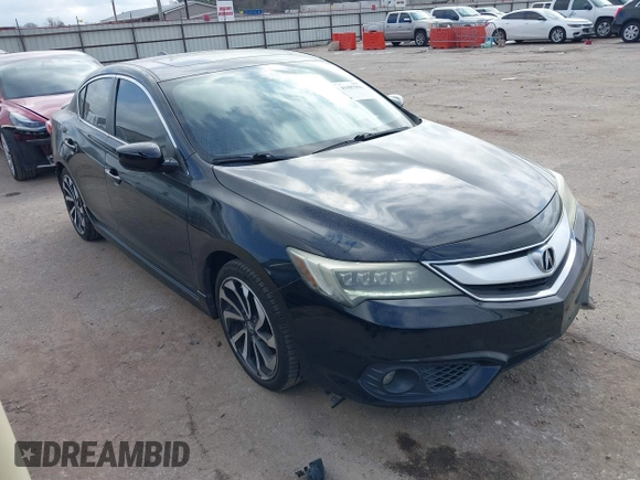 2017 Acura ILX w/Premium/A-SPEC Pkg with VIN 19UDE2F84HA010601, listed as a IAAI auction lot 41487996 with 85,994 mi miles. Bid and sale history available at carsss.com. Image 1.