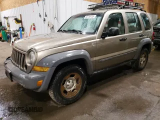2005 Jeep Liberty Sport with VIN 1J4GL48K35W555994, listed as a Copart auction lot 50785705 with 232,668 mi miles and Salvage Title. Bid and sale history available at carsss.com. Image 1.
