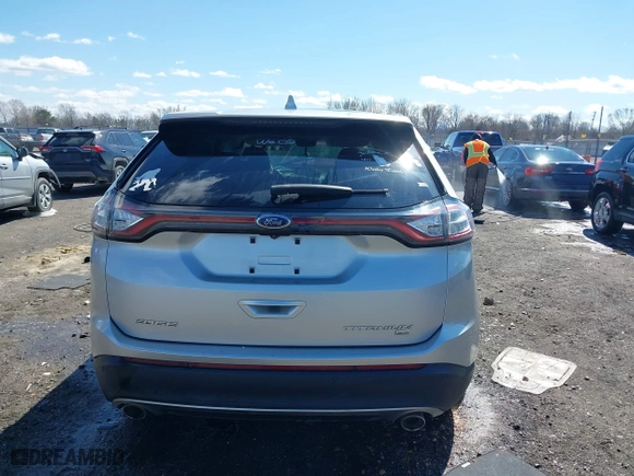 2016 Ford Edge Titanium with VIN 2FMPK4K87GBB12446, listed as a IAAI auction lot 41719459 with 140,038 mi miles. Bid and sale history available at carsss.com. Image 16.
