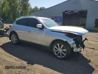 2013 Infiniti EX Journey with VIN JN1BJ0HRXDM481370, listed as a Copart auction lot 66466834 with Not Provided miles and Salvage Title. Bid and sale history available at carsss.com. Image 4.