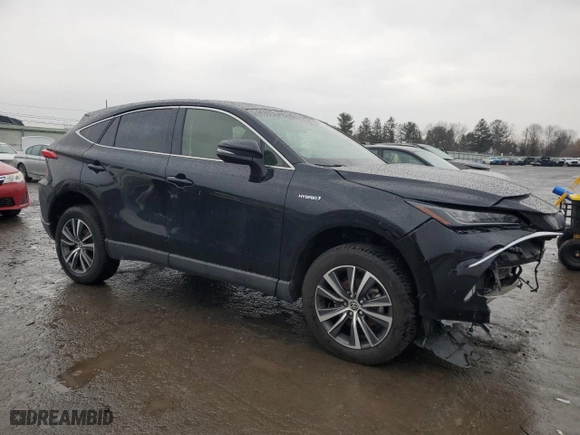 2021 Toyota Venza LE with VIN JTEAAAAH2MJ050650, listed as a Copart auction lot 46677295 with 61,650 mi miles and Salvage Title. Bid and sale history available at carsss.com. Image 4.