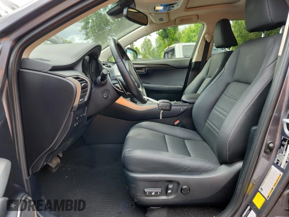 2020 Lexus NX 300h with VIN JTJGJRDZ9L2143138, listed as a Copart auction lot 59030775 with 31,817 mi miles and Salvage title. Bid and sale history available at DreamBid. Image 7.