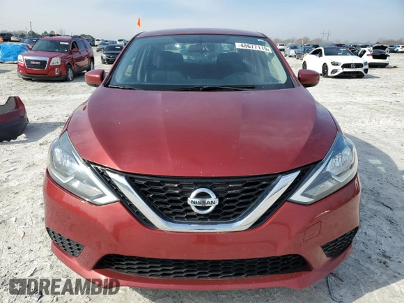 2016 Nissan Sentra SV with VIN 3N1AB7AP9GY310363, listed as a Copart auction lot 48677115 with 143,395 mi miles and Salvage Title. Bid and sale history available at DreamBid. Image 5.