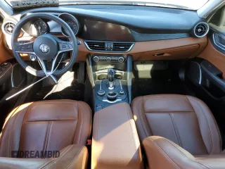 2019 Alfa Romeo Giulia with VIN ZARFANAN6K7605588, listed as a Copart auction lot 37003413 with 51,843 mi miles. Bid and sale history available at carsss.com. Image 8.