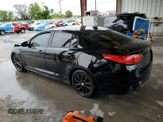 2014 Kia Optima EX z VIN 5XXGN4A79EG294524, wystawiony jako Copart lot #56227085 z przebiegiem 106 585 mil mil oraz Szkoda całkowita • Salvage title. Historia ofert i sprzedaży dostępna na DreamBid. Obrazek 2.