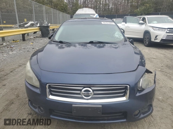 2013 Nissan Maxima S with VIN 1N4AA5AP7DC809984, listed as a Copart auction lot 44151485 with 148,625 mi miles and Non Repairable. Bid and sale history available at DreamBid. Image 5.
