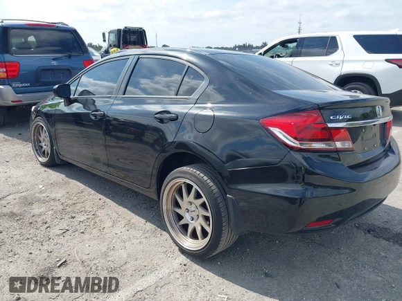 2015 Honda Civic EX-L with VIN 19XFB2F9XFE032914, listed as a IAAI auction lot 42093489 with 79,228 mi miles. Bid and sale history available at carsss.com. Image 3.