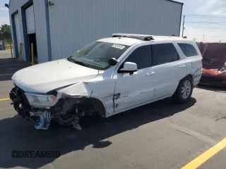 2020 Dodge Durango Pursuit с VIN 1C4RDJFG9LC345570, выставлен на аукционе Copart как лот 58355435 с пробегом 51 218 миль миль и На запчасти • Non repairable. История ставок и продаж доступна на DreamBid. Изображение 1.