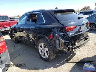 2020 Audi Q3 Premium Plus with VIN WA1BECF35L1017737, listed as a Copart auction lot 46367503 with 28,496 mi miles. Bid and sale history available at carsss.com. Image 2.