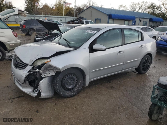 2010 Nissan Sentra 2.0 S with VIN 3N1AB6AP4AL655704, listed as a Copart auction lot 80789174 with 147,114 mi miles and Salvage Title. Bid and sale history available at carsss.com. Image 1.