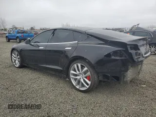 2018 Tesla Model S 75D with VIN 5YJSA1E48JF265906, listed as a Copart auction lot 47886905 with 19,733 mi miles and Salvage Title. Bid and sale history available at DreamBid. Image 2.