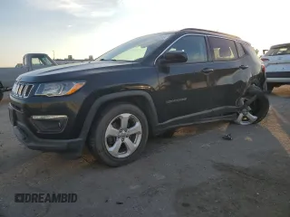 2020 Jeep Compass Altitude with VIN 3C4NJCBBXLT141281, listed as a Copart auction lot 41512245 with 65,013 mi miles and Salvage Title. Bid and sale history available at carsss.com. Image 1.