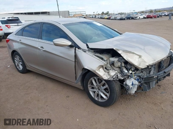 2011 Hyundai Sonata GLS with VIN 5NPEB4ACXBH219893, listed as a IAAI auction lot 41542687 with 153,625 mi miles. Bid and sale history available at carsss.com. Image 1.