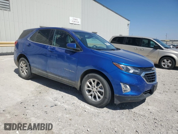 2019 Chevrolet Equinox LT with VIN 3GNAXKEV5KS524506, listed as a Copart auction lot 49695895 with 34,006 mi miles and Salvage Title. Bid and sale history available at DreamBid. Image 4.