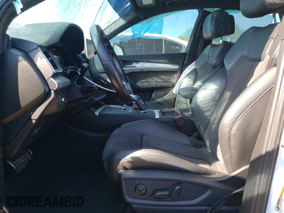 2018 Audi SQ5 Premium Plus with VIN WA1A4AFY4J2008646, listed as a Copart auction lot 47783603 with 63,074 mi miles. Bid and sale history available at carsss.com. Image 7.