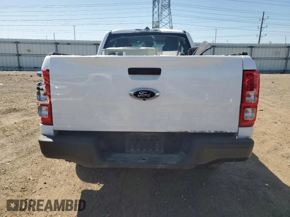 2022 Ford Ranger XL with VIN 1FTER1EH2NLD24900, listed as a Copart auction lot 56401535 with 85,452 mi miles and Salvage title. Bid and sale history available at DreamBid. Image 6.
