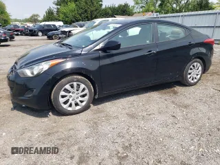 2012 Hyundai Elantra GLS z VIN KMHDH4AE6CU448246, wystawiony jako Copart lot #57323265 z przebiegiem 154 973 mil mil oraz Szkoda całkowita • Salvage title. Historia ofert i sprzedaży dostępna na DreamBid. Obrazek 1.