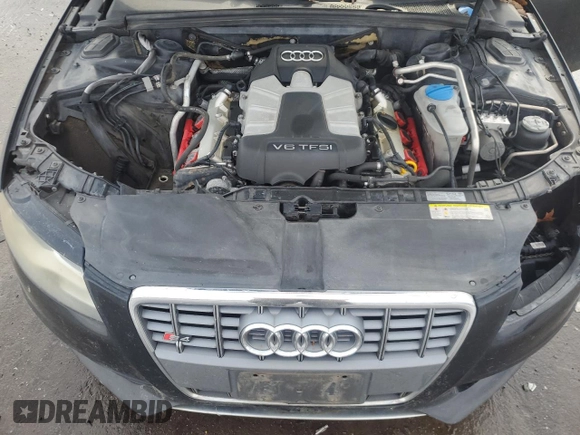 2011 Audi S4 Premium Plus with VIN WAUDGAFL9BA034632, listed as a Copart auction lot 43441125 with 160,510 mi miles and Salvage Title. Bid and sale history available at carsss.com. Image 11.