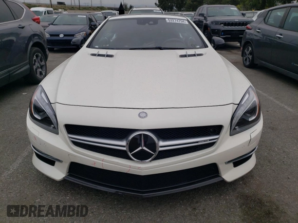 2016 Mercedes-Benz SL 63 AMG with VIN WDDJK7EA6GF038595, listed as a Copart auction lot 53274754 with 29,914 mi miles and Salvage title. Bid and sale history available at DreamBid. Image 5.