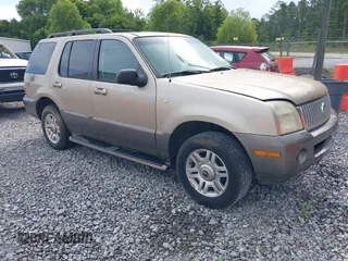 2003 Mercury Mountaineer Convenience z VIN 4M2ZU66W03UJ07308, wystawiony jako IAAI lot #42438716 z przebiegiem 127 681 mil mil oraz . Historia ofert i sprzedaży dostępna na DreamBid. Obrazek 1.