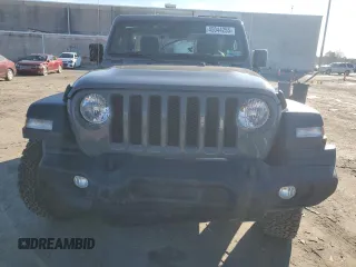 2022 Jeep Wrangler Sport with VIN 1C4HJXAG5NW235311, listed as a Copart auction lot 45044255 with 27,280 mi miles and Salvage title. Bid and sale history available at DreamBid. Image 5.