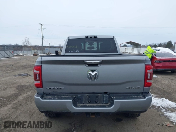 2022 Ram 2500 Laramie with VIN 3C6UR5FL8NG283134, listed as a IAAI auction lot 41300612 with 67,307 mi miles. Bid and sale history available at carsss.com. Image 16.