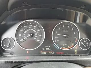2015 BMW 3 Series 320i xDrive with VIN WBA3C3C52FP665041, listed as a Copart auction lot 51514605 with 163,732 mi miles and Salvage Title. Bid and sale history available at carsss.com. Image 9.