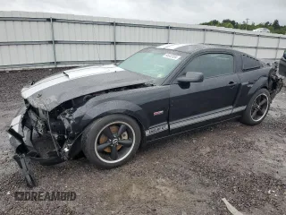 2007 Ford Mustang GT Deluxe with VIN 1ZVHT82H075356342, listed as a Copart auction lot 66932034 with 38,367 mi miles and Salvage Title. Bid and sale history available at carsss.com. Image 1.