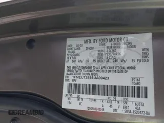 2006 Ford Explorer XLT z VIN 1FMEU73E66UA09423, wystawiony jako IAAI lot #41552885 z przebiegiem 214 269 mil mil oraz . Historia ofert i sprzedaży dostępna na DreamBid. Obrazek 9.