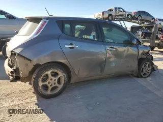 2015 Nissan LEAF S z VIN 1N4AZ0CP6FC303879, wystawiony jako Copart lot #44189424 z przebiegiem Nie podano mil oraz Szkoda całkowita • Salvage title. Historia ofert i sprzedaży dostępna na DreamBid. Obrazek 3.