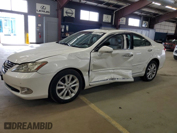 2011 Lexus ES with VIN JTHBK1EG3B2421571, listed as a Copart auction lot 54502155 with 184,590 mi miles and Salvage Title. Bid and sale history available at carsss.com. Image 1.