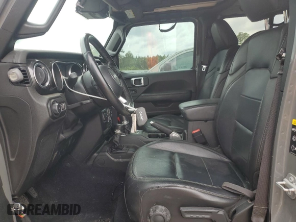 2020 Jeep Wrangler Unlimited Sahara with VIN 1C4HJXEM1LW202755, listed as a Copart auction lot 71248044 with 76,730 mi miles and Salvage Title. Bid and sale history available at carsss.com. Image 7.