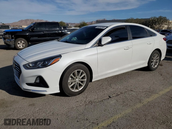 2019 Hyundai Sonata SE with VIN 5NPE24AF9KH795288, listed as a Copart auction lot 50365985 with 82,772 mi miles and Salvage Title. Bid and sale history available at carsss.com. Image 1.