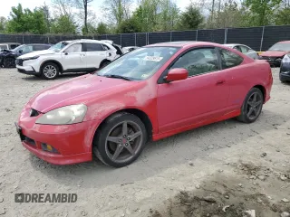 2006 Acura RSX Type-S Leather with VIN JH4DC53096S015321, listed as a Copart auction lot 54328615 with 208,166 mi miles and Clean Title. Bid and sale history available at carsss.com. Image 1.