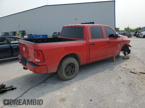 2014 Ram 1500 Express with VIN 1C6RR7KT3ES106247, listed as a Copart auction lot 58518385 with 224,610 mi miles and Non repairable. Bid and sale history available at DreamBid. Image 3.