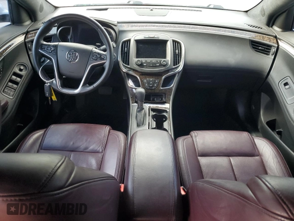 2016 Buick LaCrosse Premium I with VIN 1G4GD5G33GF100063, listed as a Copart auction lot 52540615 with 119,072 mi miles and Salvage title. Bid and sale history available at DreamBid. Image 8.