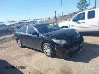 2012 Toyota Camry L with VIN 4T4BF1FK1CR252005, listed as a IAAI auction lot 41870393 with 211,040 mi miles. Bid and sale history available at carsss.com. Image 1.