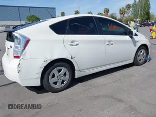 2010 Toyota Prius II with VIN JTDKN3DU2A0230102, listed as a IAAI auction lot 42086705 with 377,817 mi miles. Bid and sale history available at carsss.com. Image 4.
