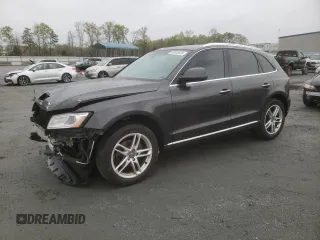 2016 Audi Q5 Premium with VIN WA1C2AFP4GA137233, listed as a Copart auction lot 50878535 with 120,200 mi miles and Salvage Title. Bid and sale history available at carsss.com. Image 1.