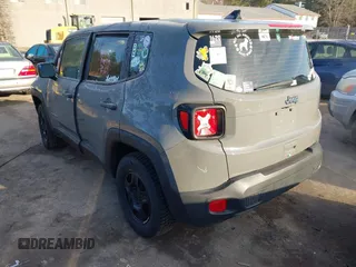 2020 Jeep Renegade Jeepster with VIN ZACNJBAB4LPL22263, listed as a IAAI auction lot 41999042 with 98,934 mi miles and . Bid and sale history available at DreamBid. Image 3.